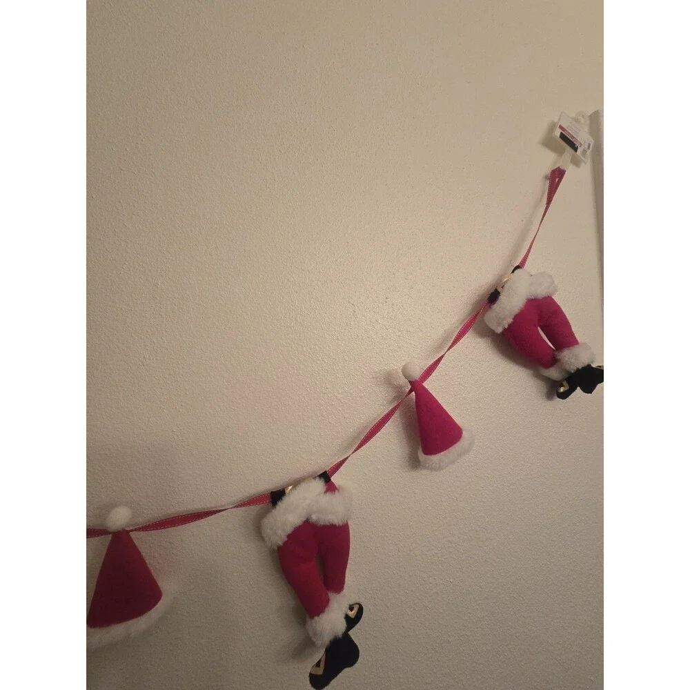 Ashland 6 ft Santa Clothes Garland Christmas - QUANTITY 2